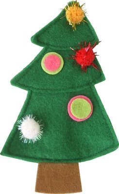 Cat n' Around Organic Catnip Stuffed Christmas Tree Toy