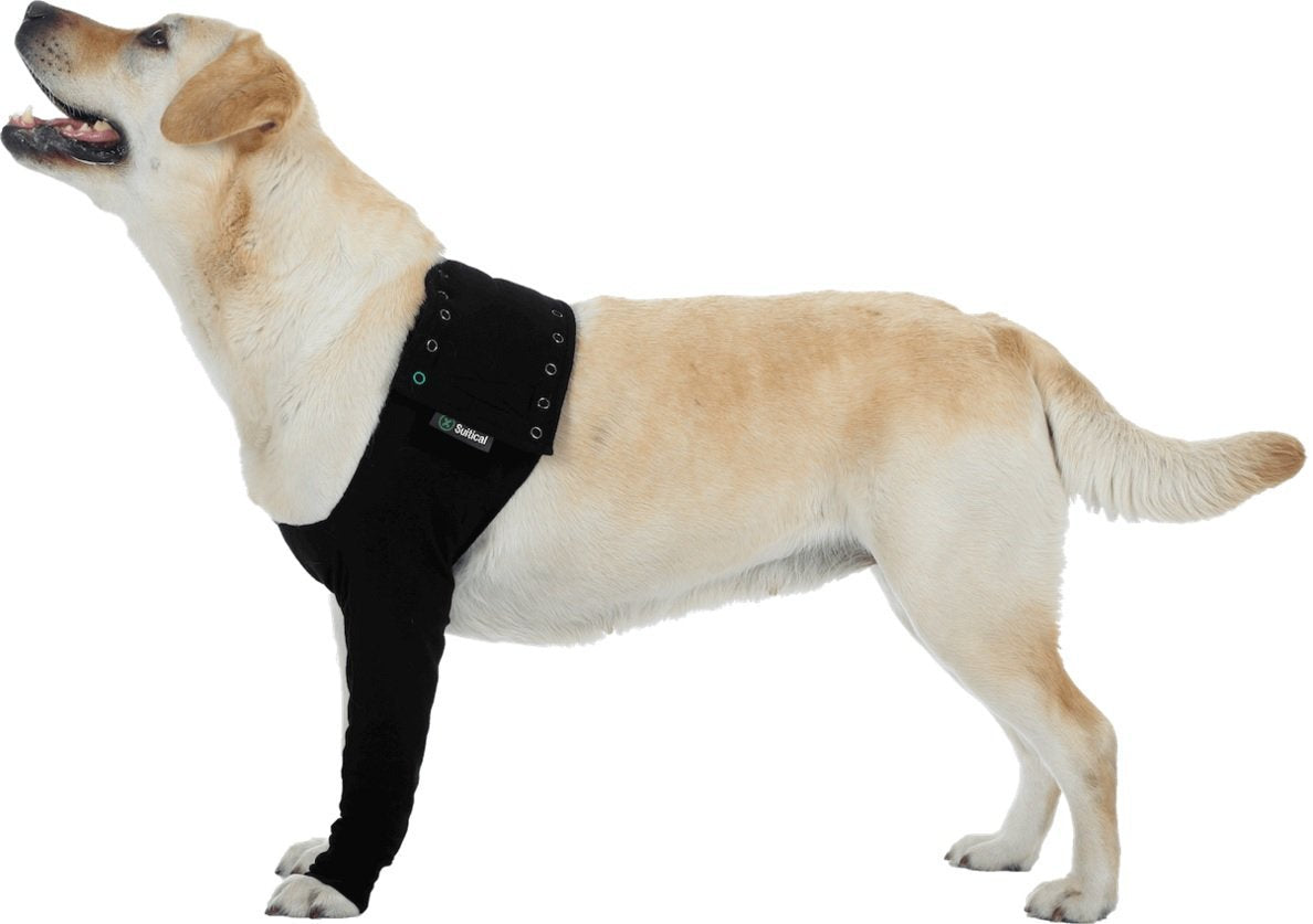 Suitical Dog Recovery Sleeve XXS Black