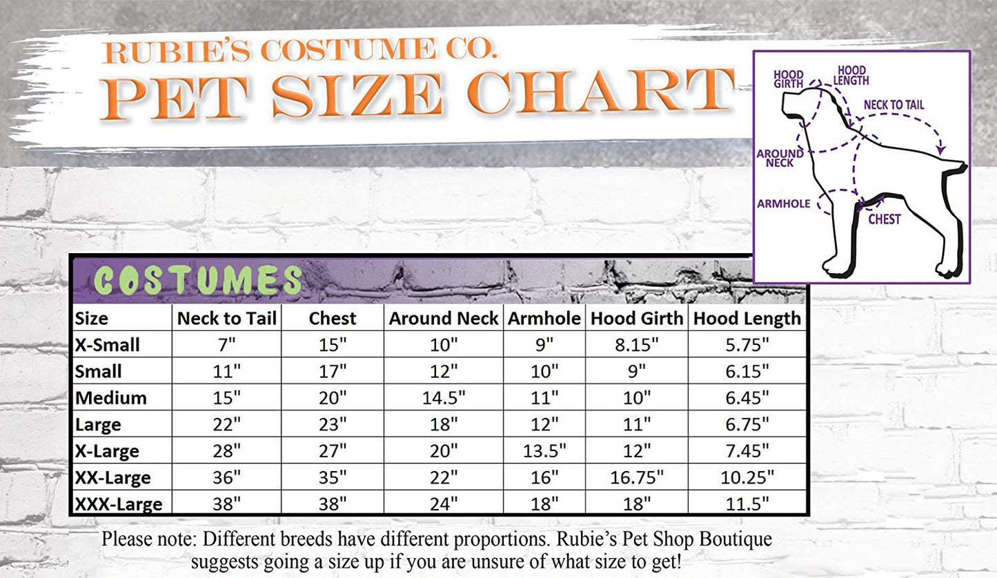 Rubie's Pilgrim Boy Dog Costume, Large