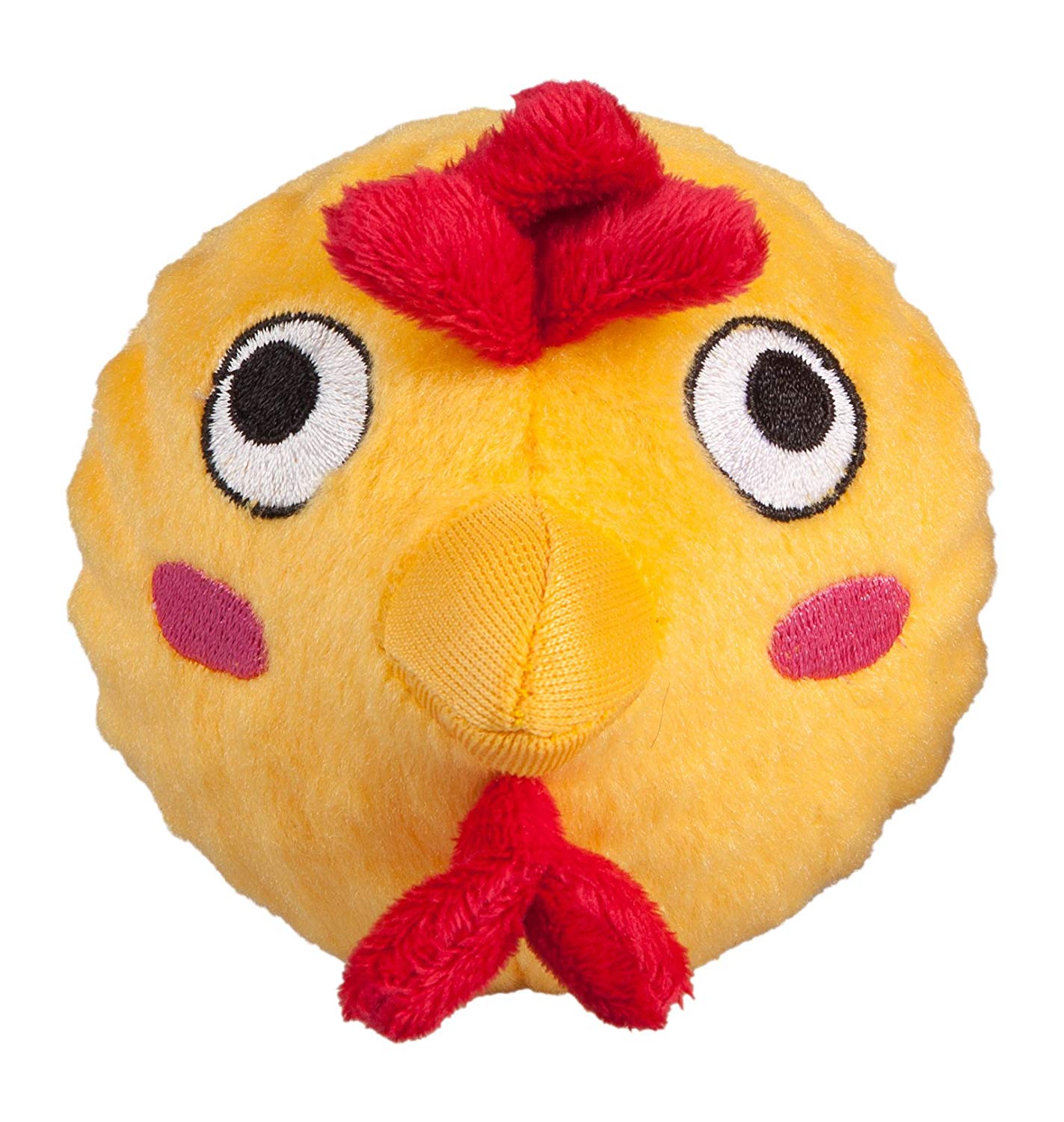 fabdog Chicken faball Squeaky Dog Toy (Medium)