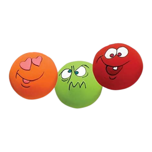 Zanies small latex dog toy with squeaker Pack of 3