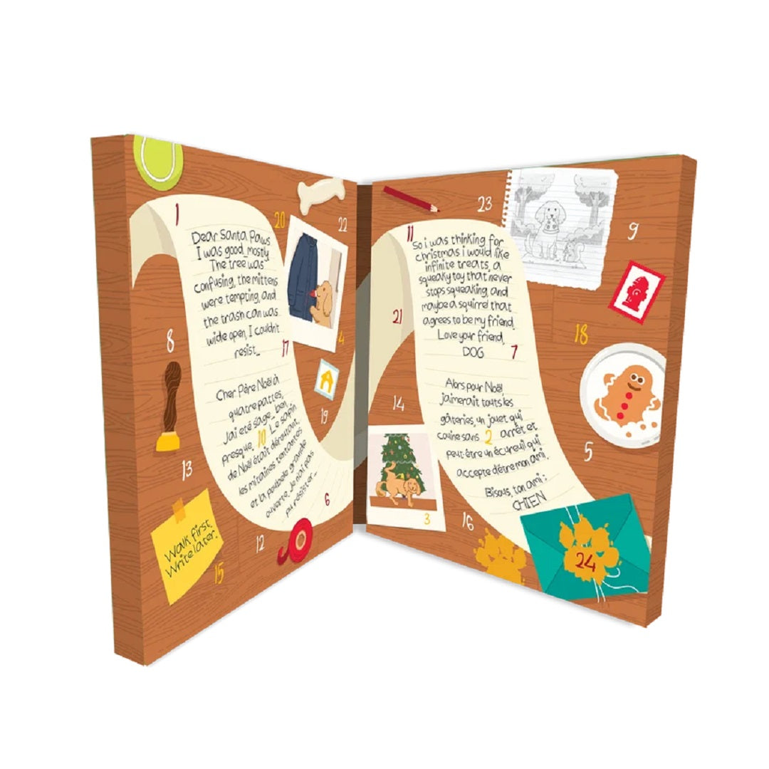 Bosco & Roxy's Christmas Dear Santa Paws Dog Advent Calendar