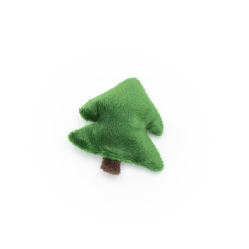 Mutts & Mittens, Inc. Christmas Tree Plush Catnip Cat Toy (Mini)