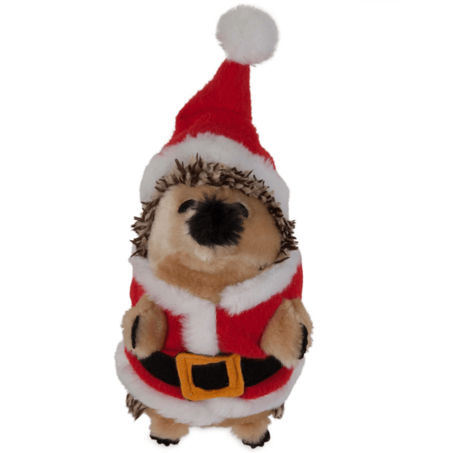 Petmate Zoobilee Santa Holiday Heggie Dog Toy - 6.5"
