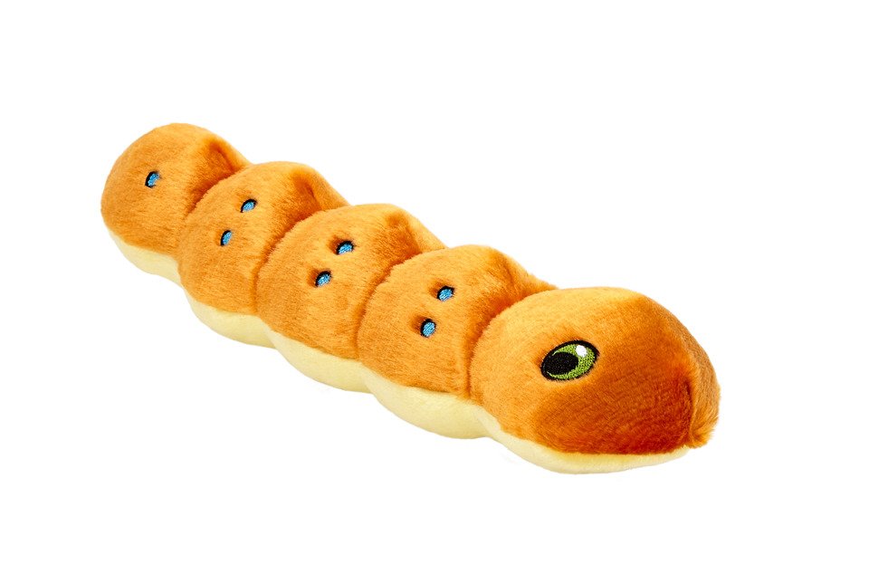 Fluff & Tuff Tiny Spicy Caterpillar Dog Toy