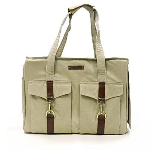 Dogo Buckle Tote Pet Carrier, Beige