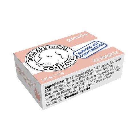 Dogs Are Good Company - Gentle Shampoo Bar (3.25 Oz)