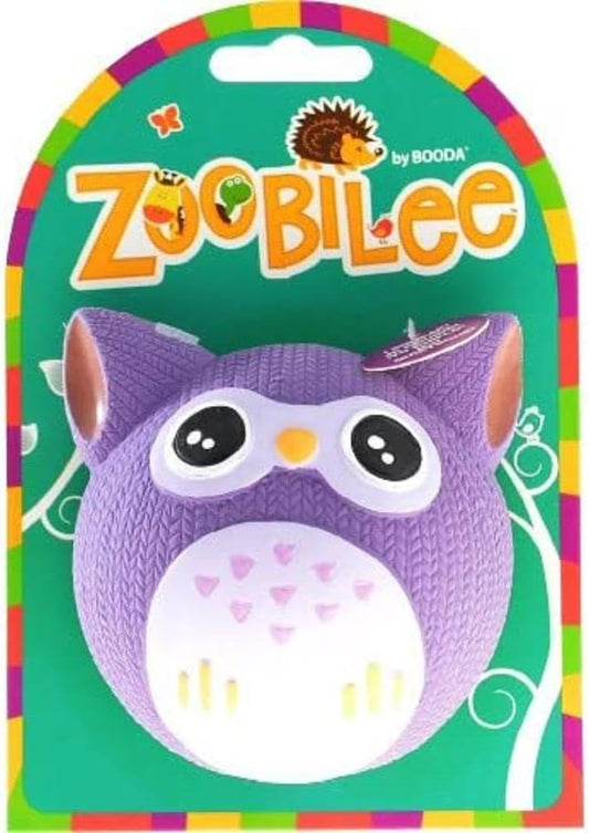 Petmate Booda Zoobilee Latex Owl Fetch Balls Dog Toy