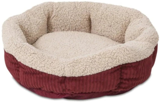 Aspen Pet Self Warming Pet Bed - Spice & Cream (19" Diameter)