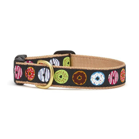 Up Country Donuts Dog Collar, Medium