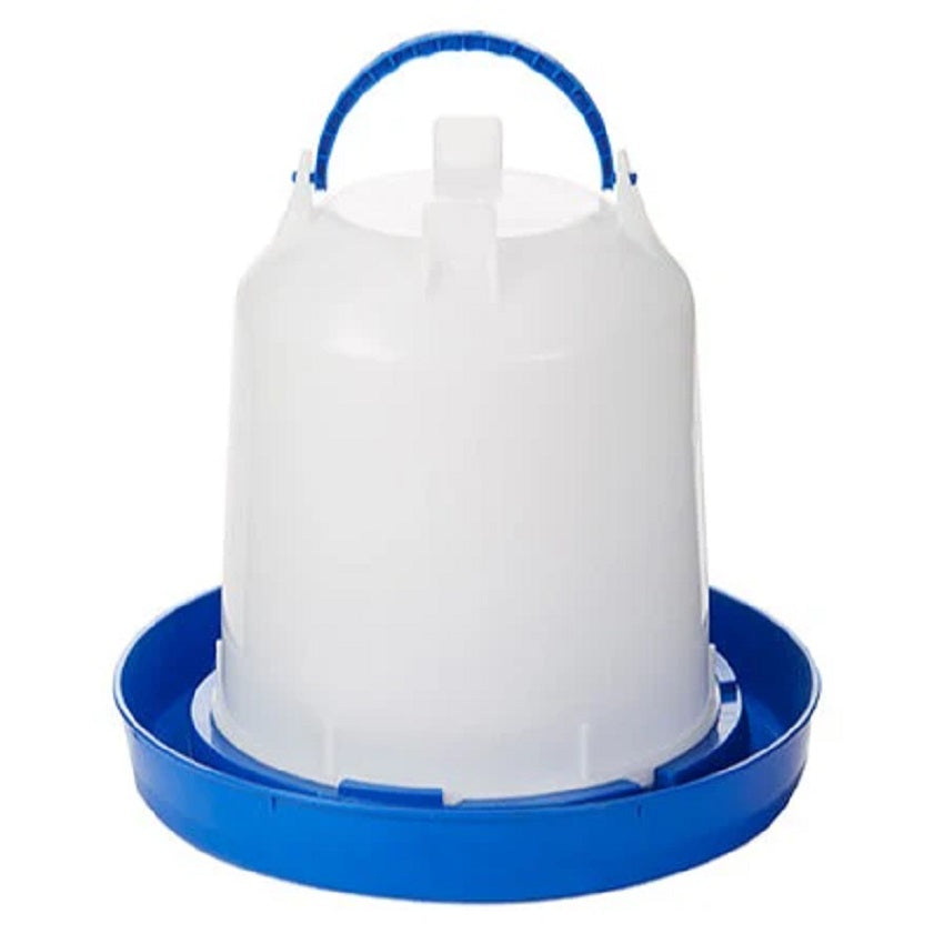 Double-Tuf Poultry Waterer with Legs Durable Water Container - 2 Gallon