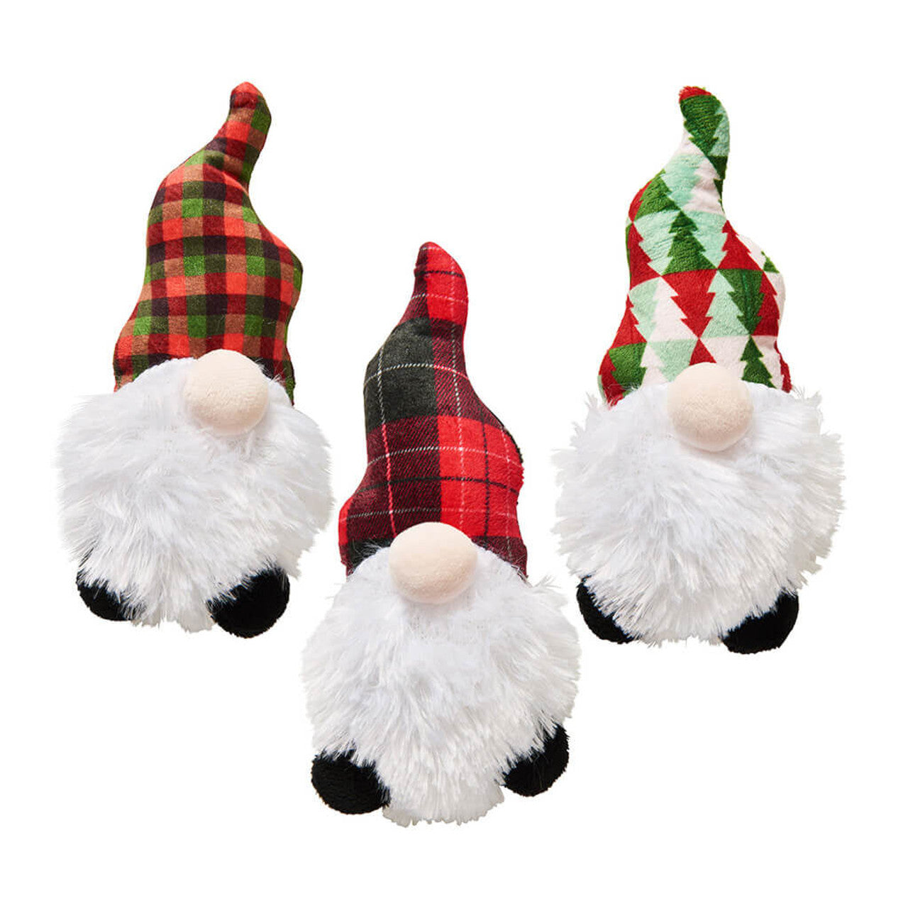 SPOT Holiday GNOME Catnip Cat Toys Assorted- ONE Toy - 4"