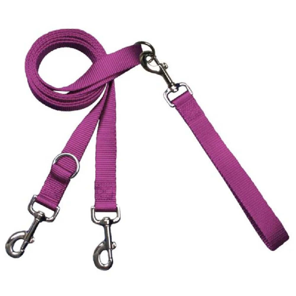 2 Hounds Design Freedom No-Pull Dog Harness with Leash, Small, 5/8-Inch Wide, Raspberry