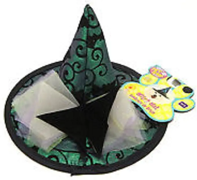 Rubies Pet Pur Witch Hat W/SWIRL - Small/Medium