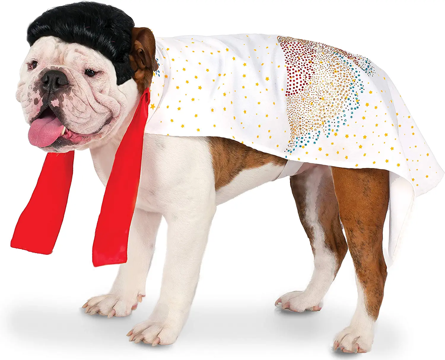 Elvis Pet Cape Halloween Costume- Medium