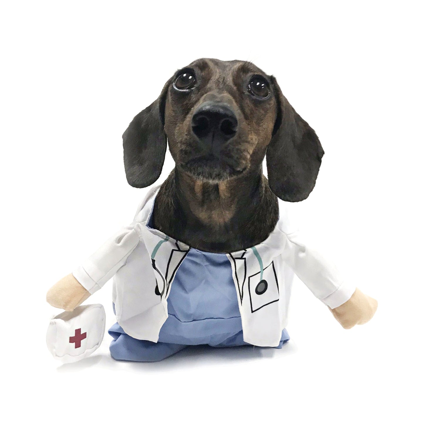 Midlee Fake Doctor Arms Costume for Small Dogs (Small)