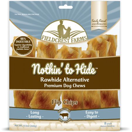 Fieldcrest Farms Nothin' To Hide Flip Chips Beef (Pack of 8)