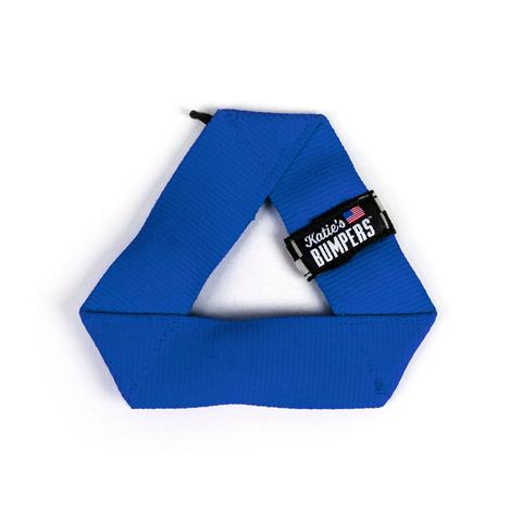 Katie's Bumpers Frequent Flyer Triangle Firehouse Dog Toy Small, Blue
