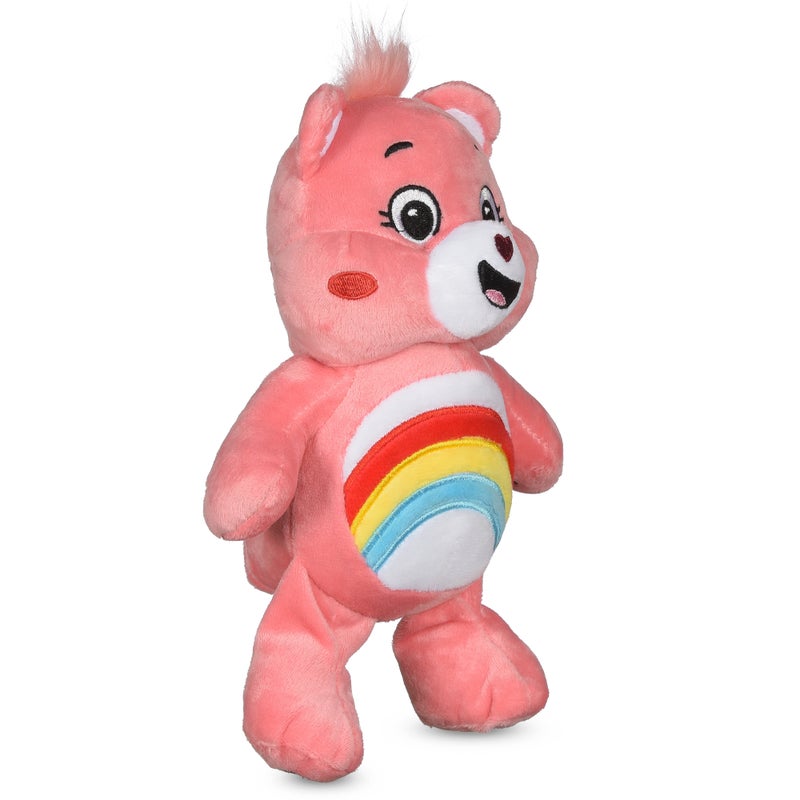 Care Bears: Cheer Bear Plush Figure Squeaker Pet Toy - 9”