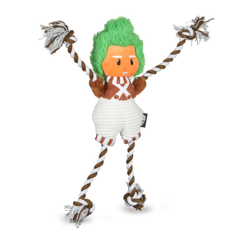 Willy Wonka: 12" Oompa-Loompa Plush Rope Pet Toy