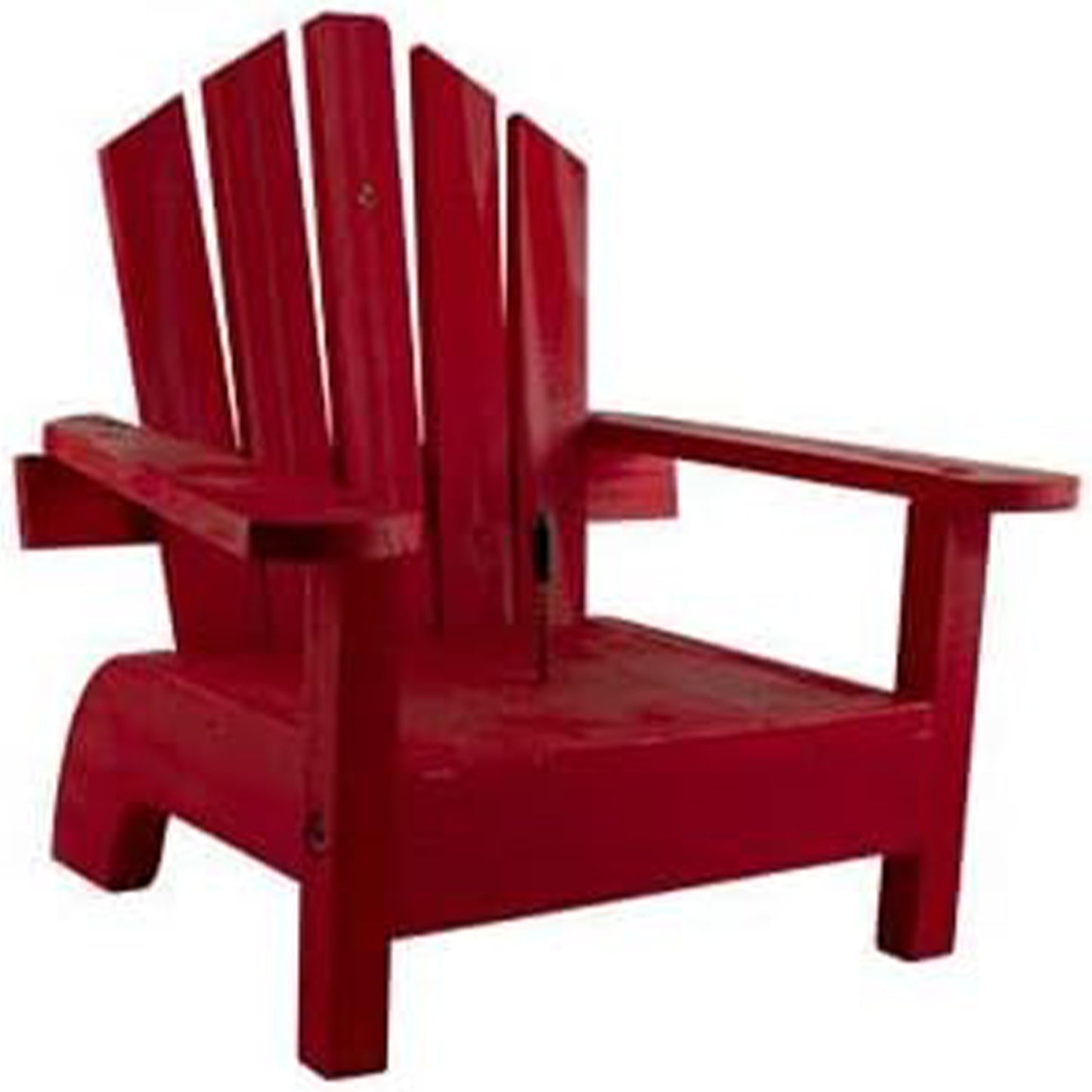 Woodlink Audubon Red Lake & Cabin Adirondack Chair Squirrel Feeder (7.5" X 9" X 9.25")