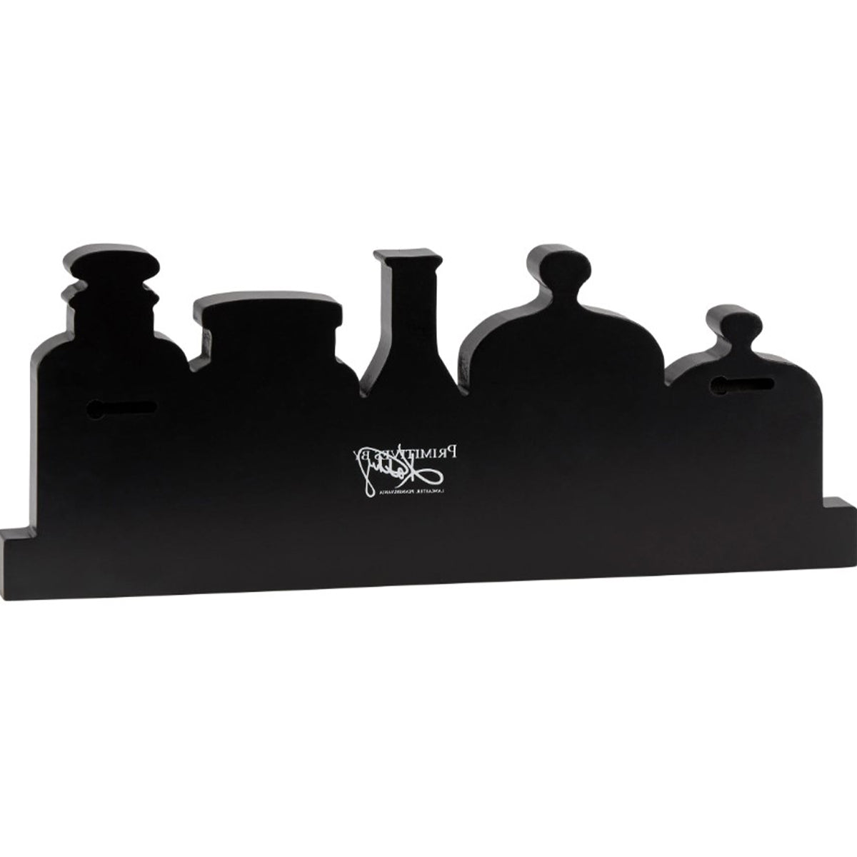 Primitives by Kathy Halloween Vintage Bottles Chunky Sitter