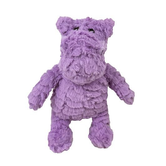 PetLou 9" Hippo Plush Dog Toy