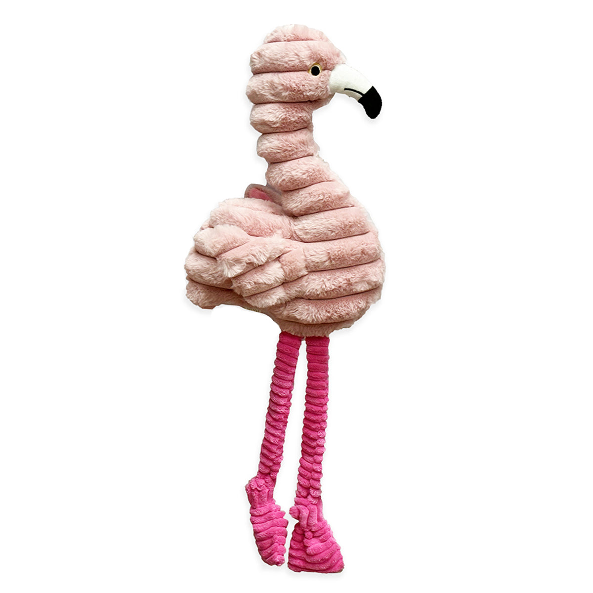 Pet Lou Zoo Friends Flamingo Squeak Toy - 26"