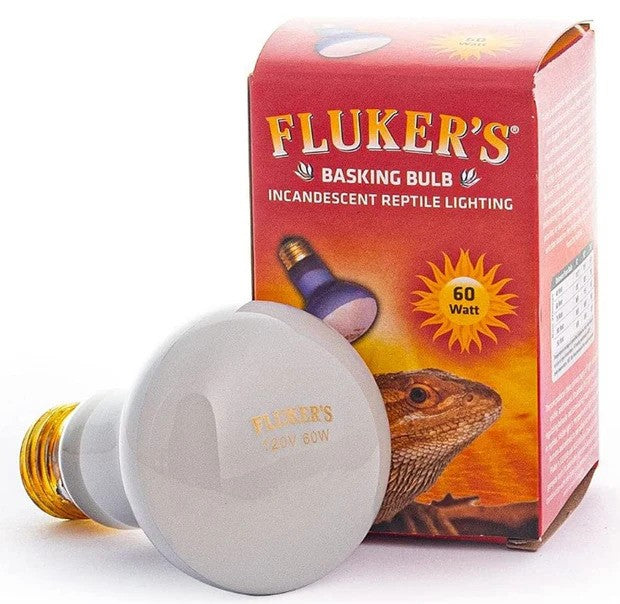 Flukers Basking Bulb Incandescent Reptile Light - 60 Watts