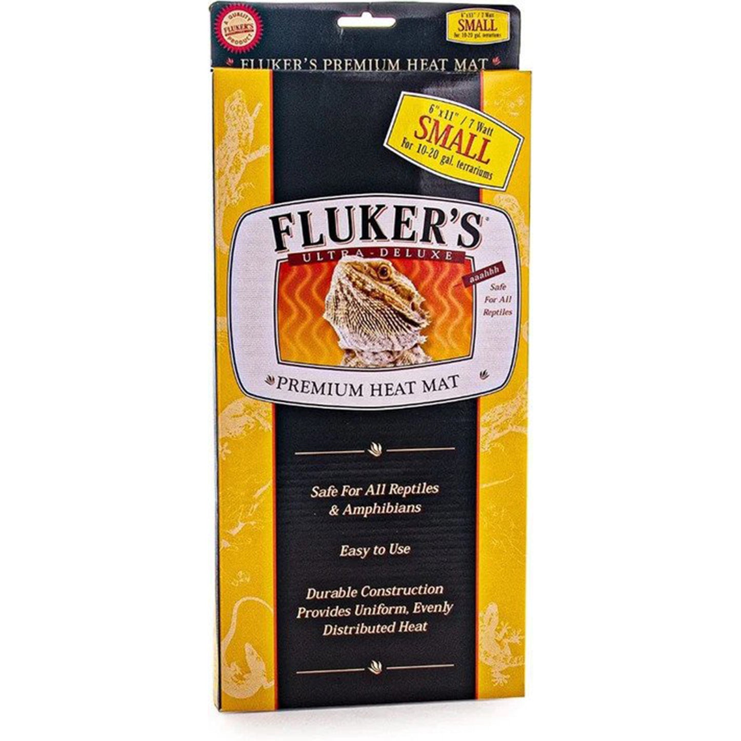 Flukers Premium Heat Mat for Reptiles and Amphibians- Small