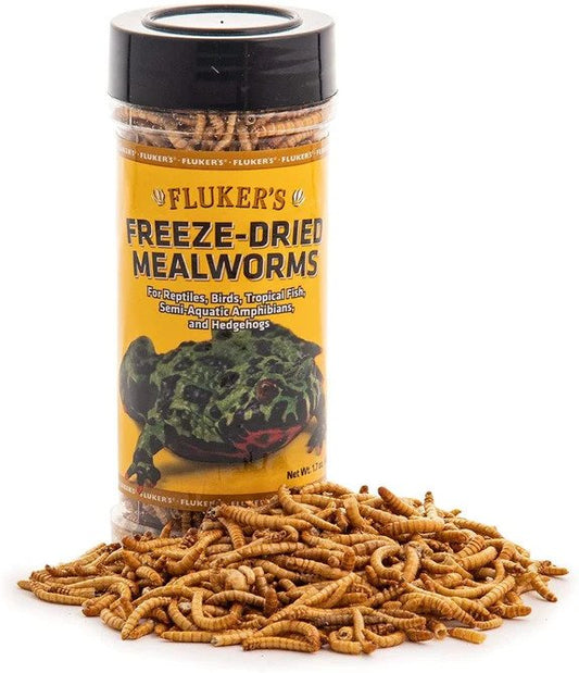 Flukers Freeze-Dried Mealworms - 1.7 oz