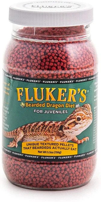 Flukers Bearded Dragon Diet for Juveniles - 5.5 oz