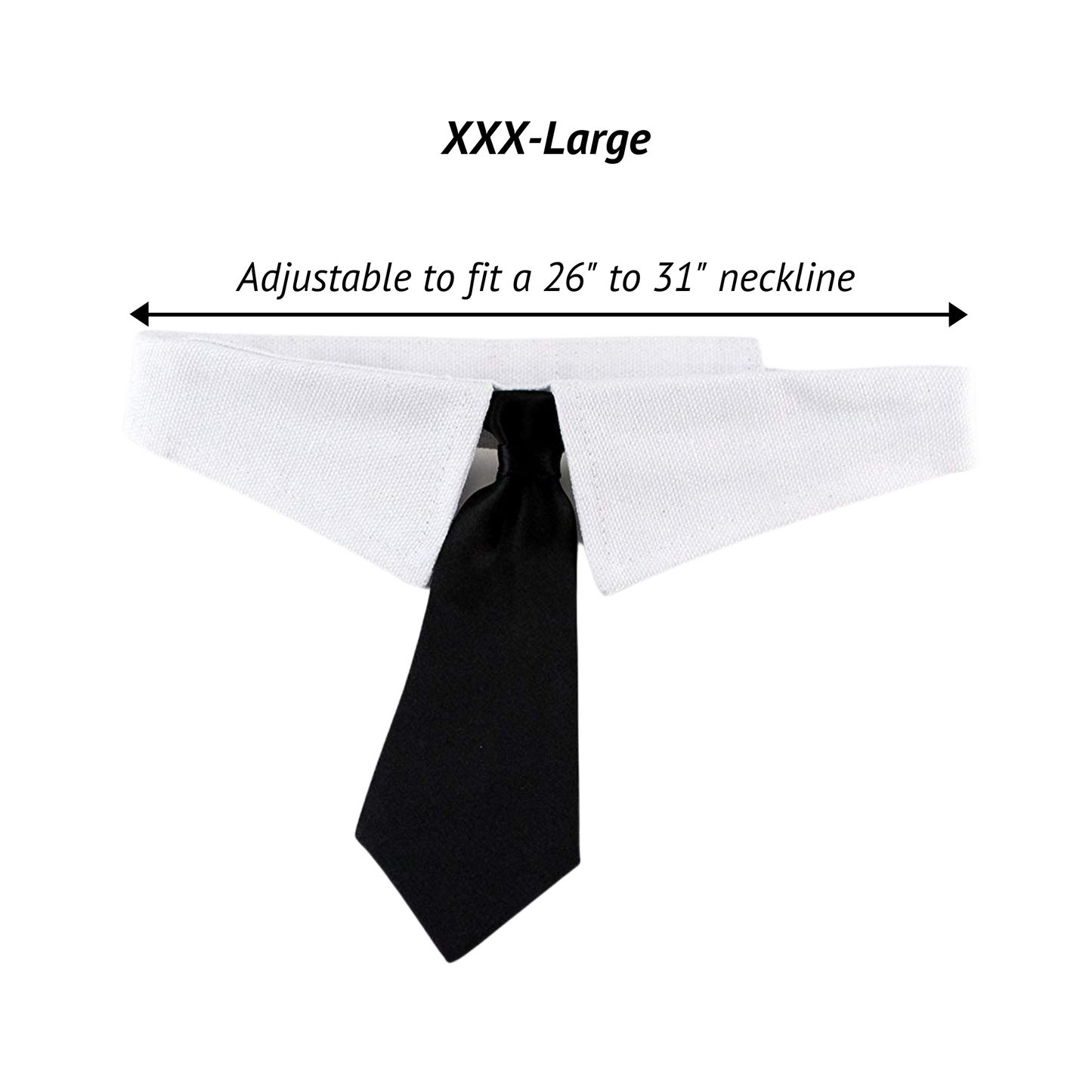 Midlee Formal Black Dog Tie
