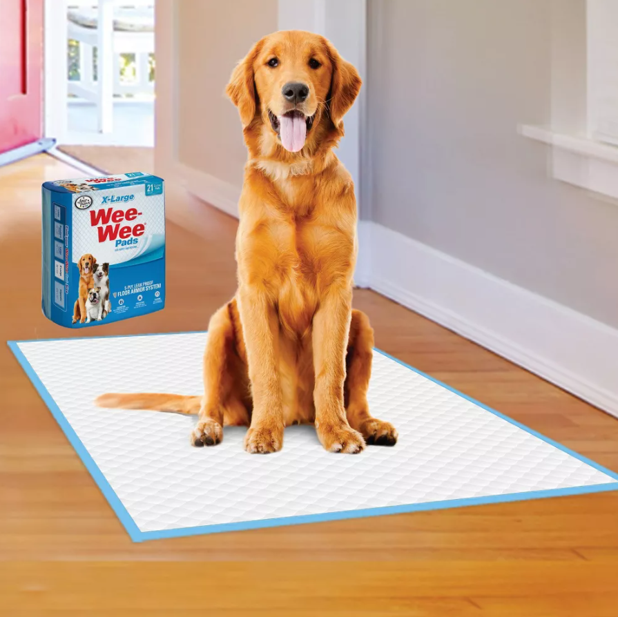 Four Paws X-Large Wee Wee Pads 28" x 34"(21 Count)