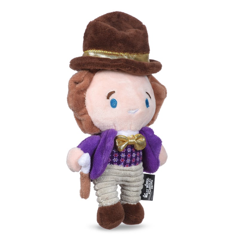 Willy Wonka: 6" Willy Wonka Plush Squeaker Figure Pet Toy