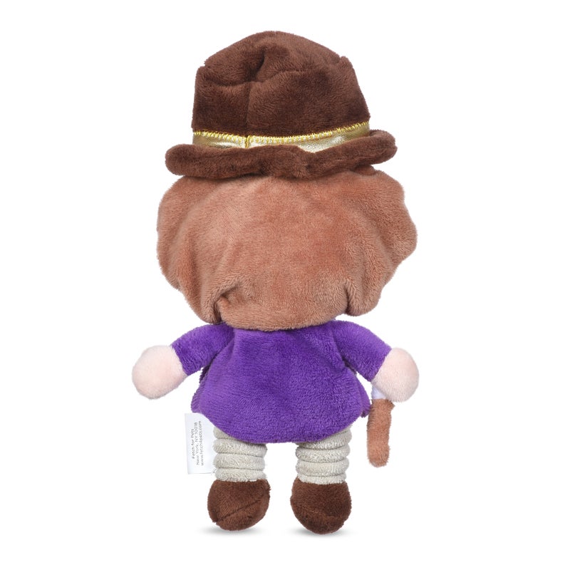 Willy Wonka: 6" Willy Wonka Plush Squeaker Figure Pet Toy