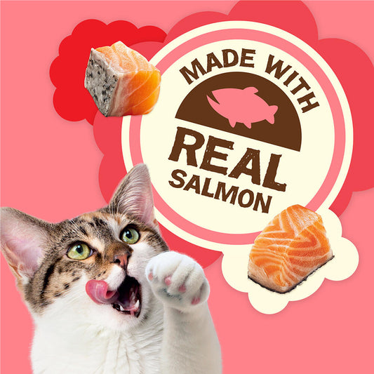 Friskies Party Mix Naturals Cat Treats - Real Salmon (2.1 oz)