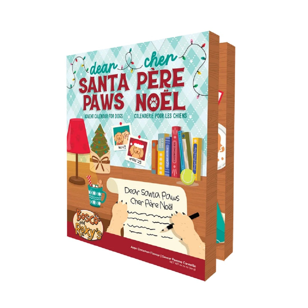 Bosco & Roxy's Christmas Dear Santa Paws Dog Advent Calendar
