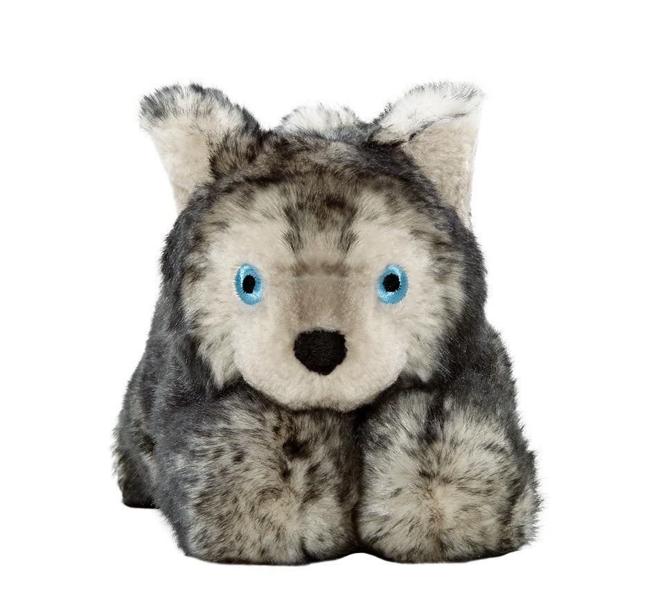 Fluff & Tuff Blanca Wolf Dog Toy - 11"