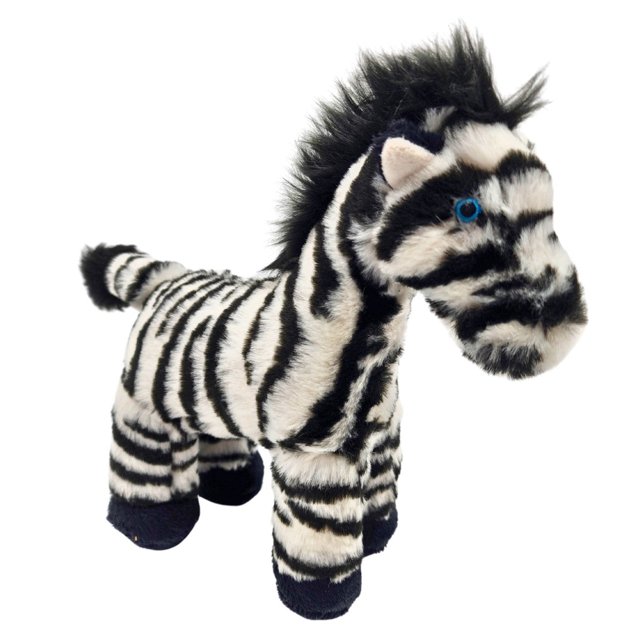 Fluff & Tuff Bobby Zebra Dog Toy - 9"