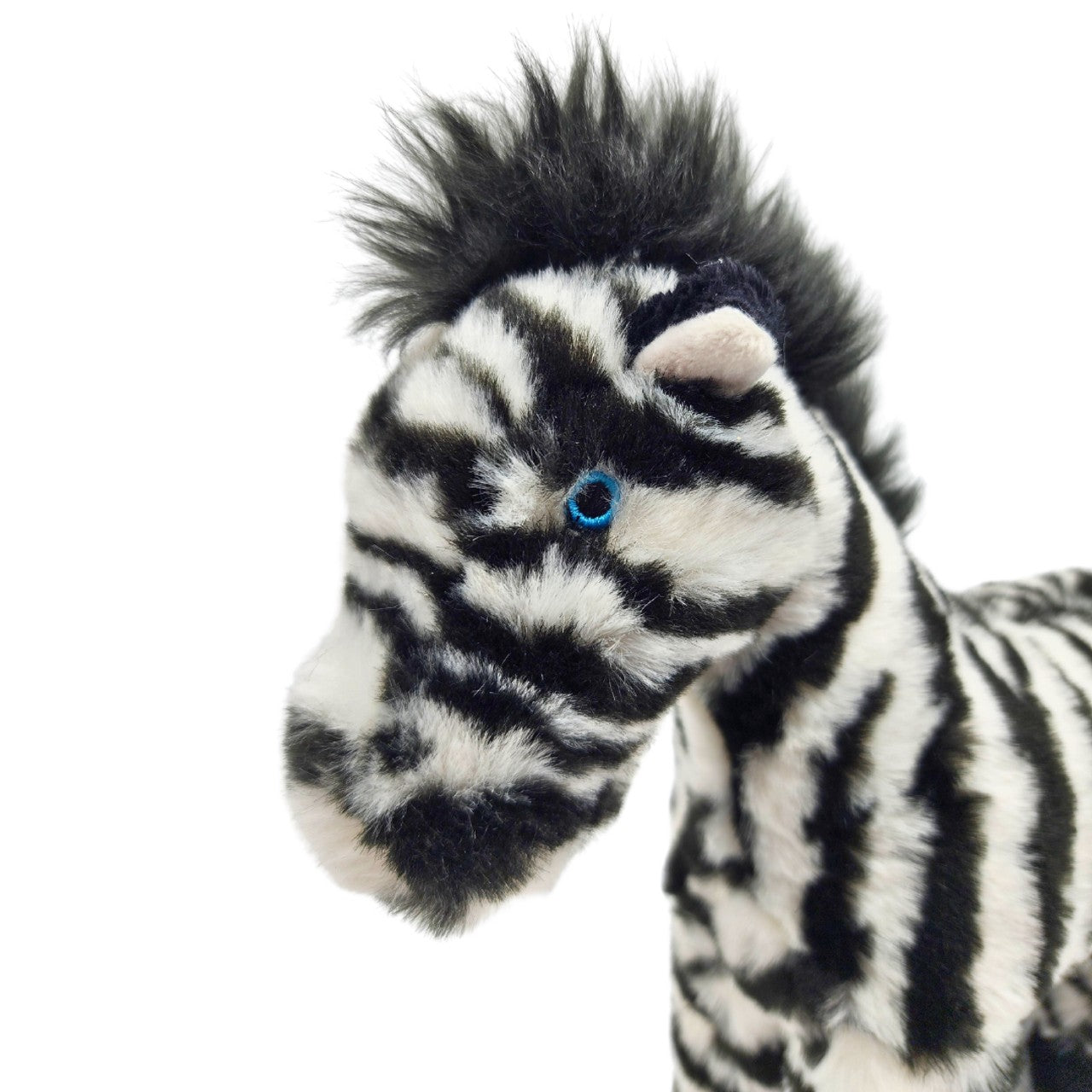 Fluff & Tuff Bobby Zebra Dog Toy - 9"