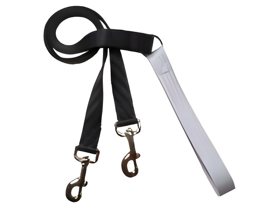 2 Hounds Freedom Harness' 4 Configuration Training Leash ONLY, 1" Black