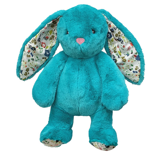 Petlou Easter Rabbit, 15-inch Blue Super Soft, Easter Plush Bunny Dog Toy