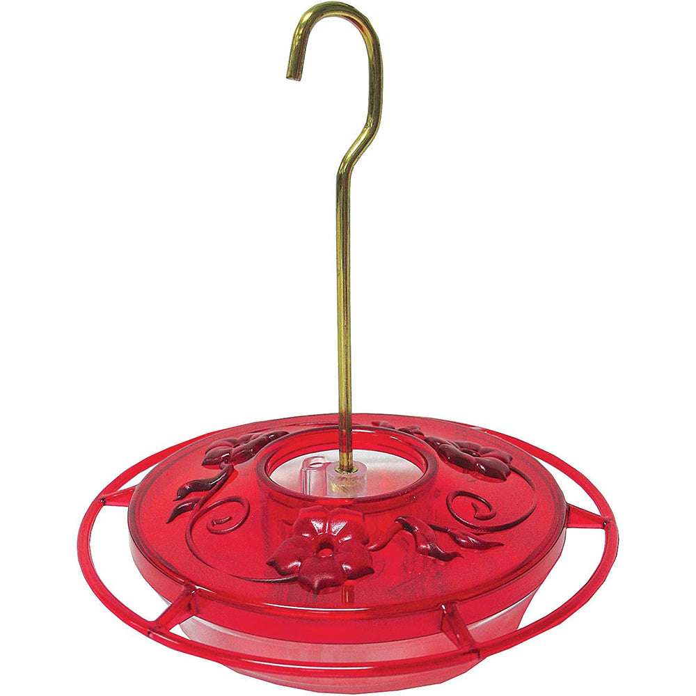 Aspects Rose Hummzinger 3-Port Little Fancy Hummingbird Feeder - 8 Oz