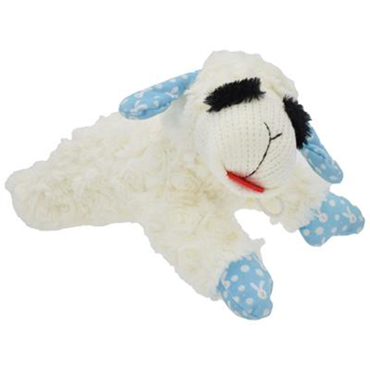 Multipet Spring Lamb Chop Plush Dog Toy - Easter Bunny-10.5"