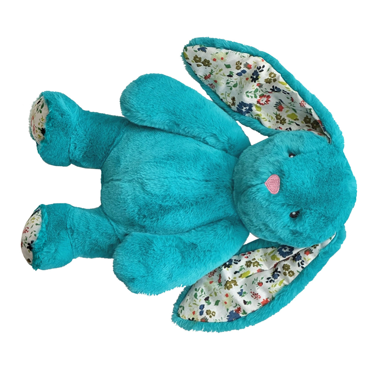 Petlou Easter Rabbit, 15-inch Blue Super Soft, Easter Plush Bunny Dog Toy