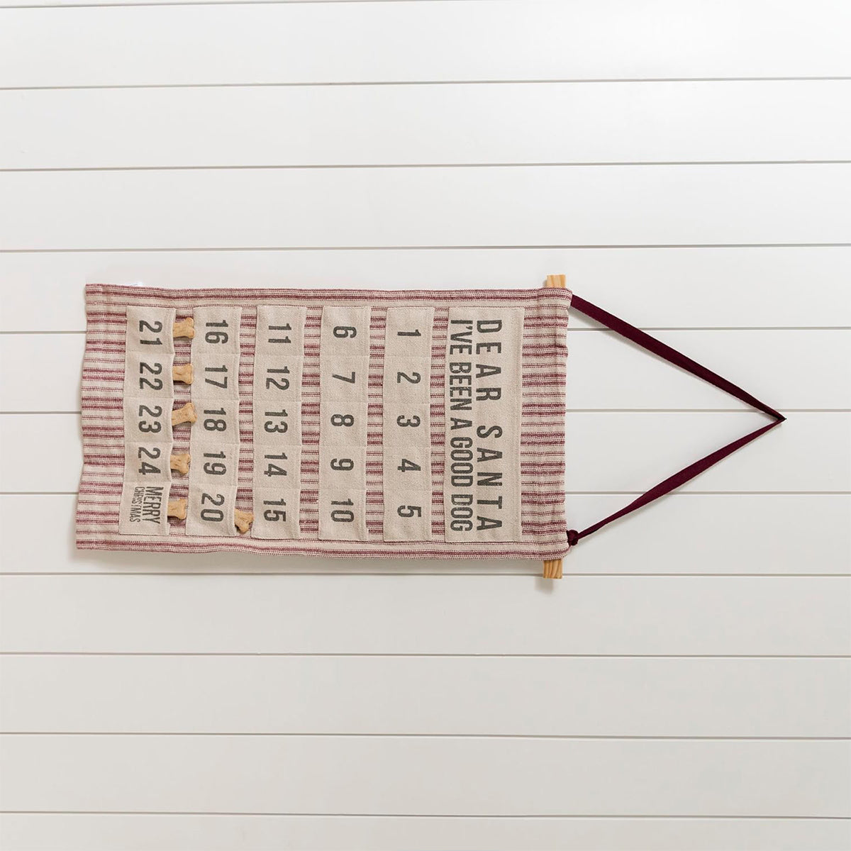 Primitives By Kathy Good Dog Wall Christmas Countdown Advent