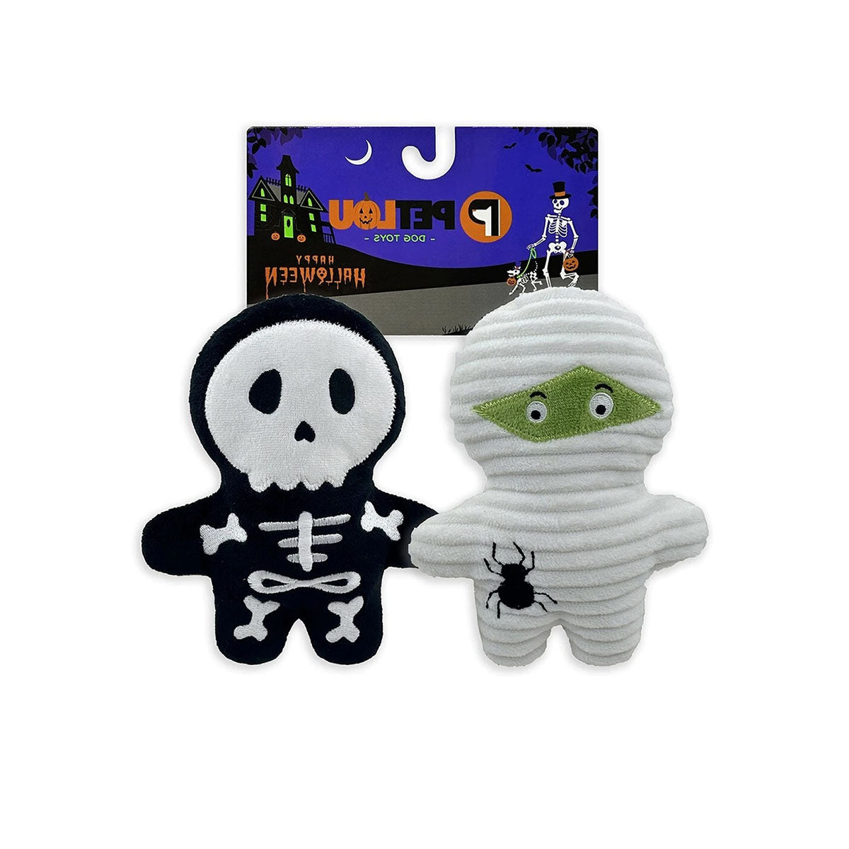 Petlou Pals-Mummy & Bone Dog Toys - 7"