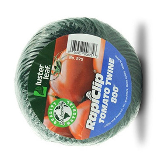 Luster Leaf Rapiclip Garden Tomato Jute Twine Foot Roll - Green