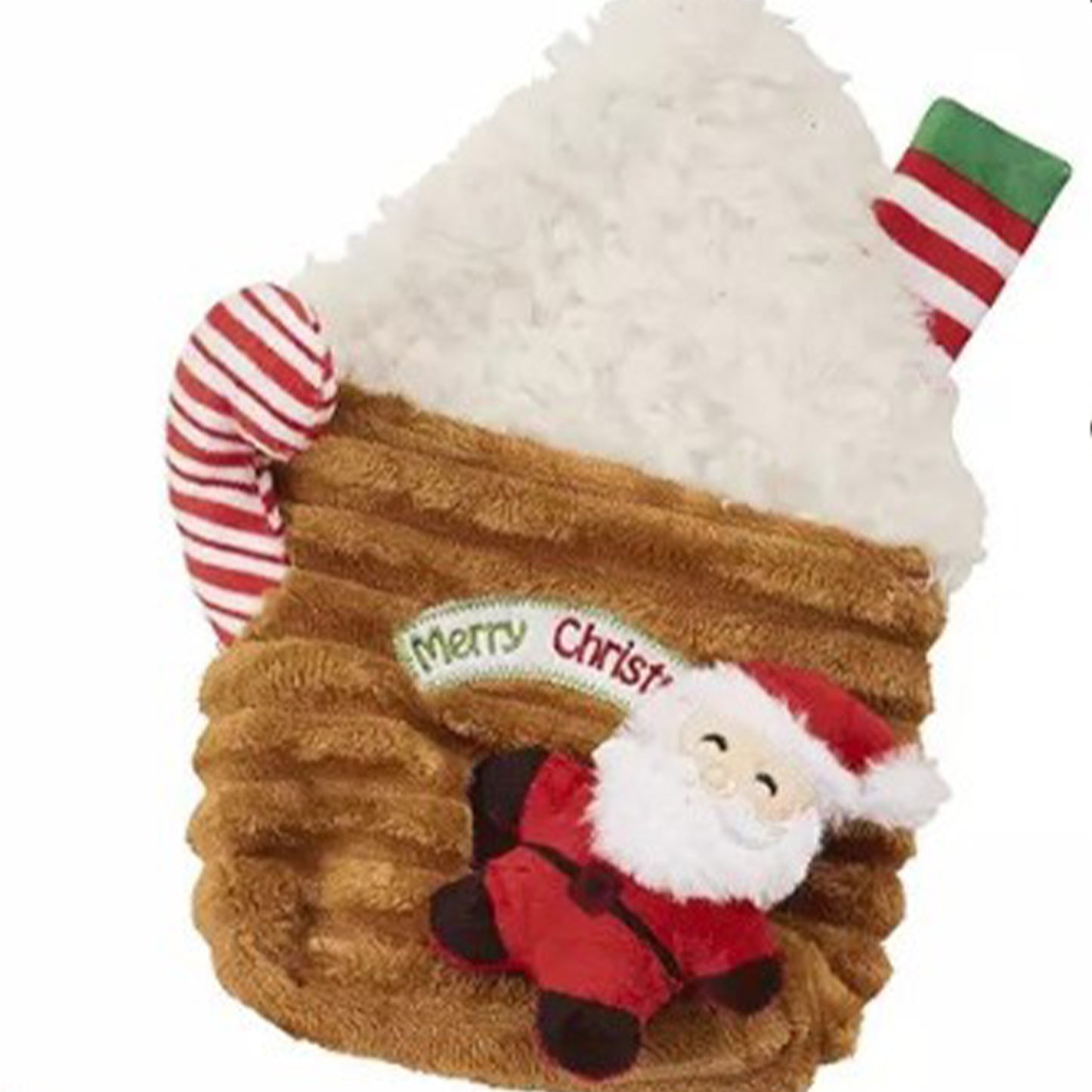 ETHICAL/SPOT Holiday Crinkler Christmas Puzzle Dog Toy Gift - 11"- Assorted Styles- 1 Unit